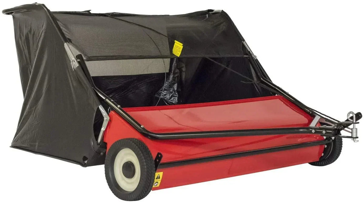 52 Tow Lawn Sweeper. Black