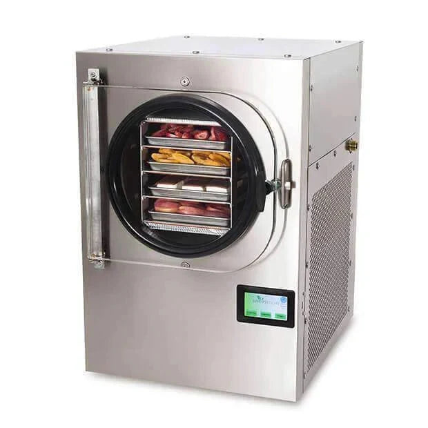 Right Medium Freeze Dryer with Mylar Starter Kit. Stainless Steel. 6L Capacity. -46掳F Temperature