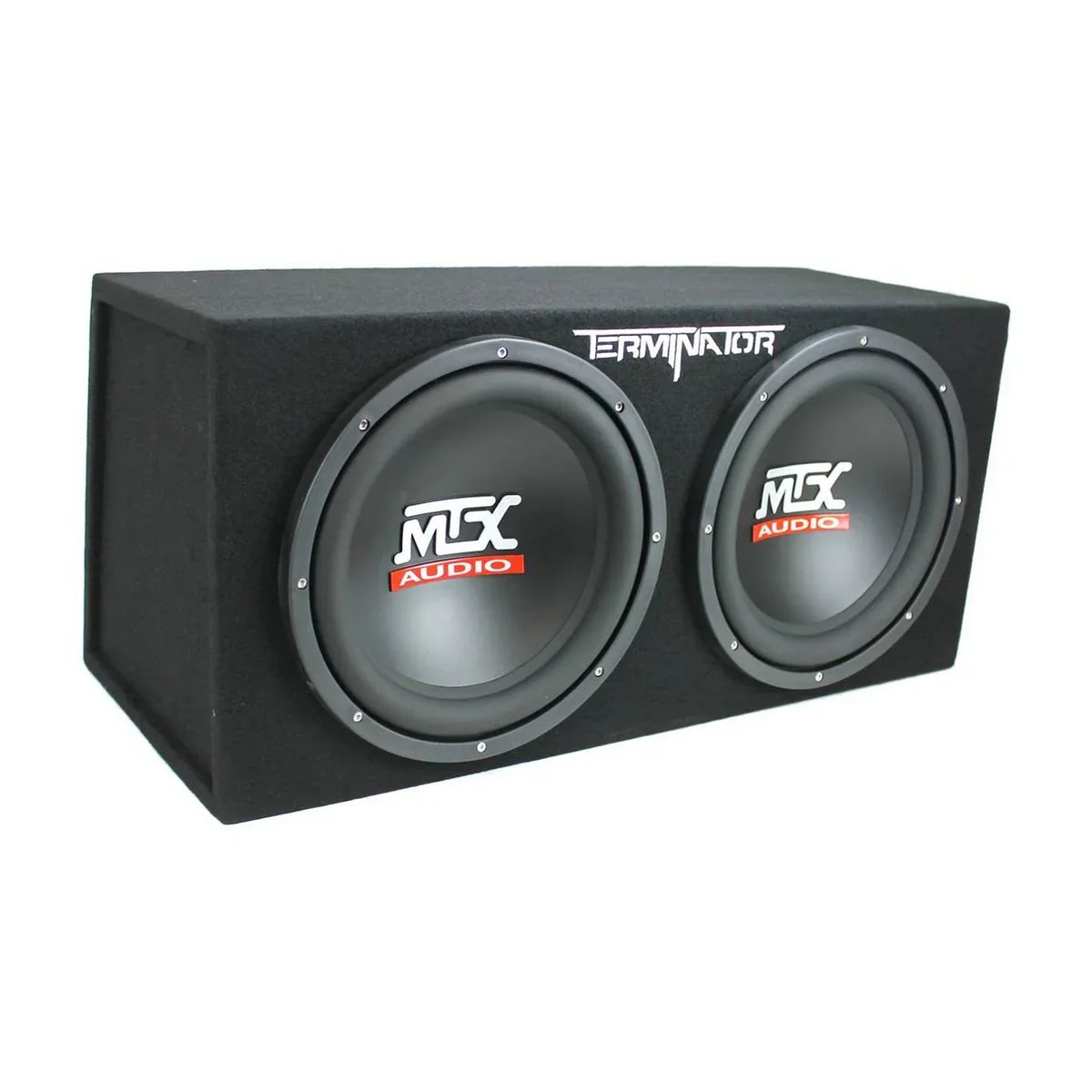 1200W Dual Loaded Subwoofer Box + 1500W Amplifier + Capacitor