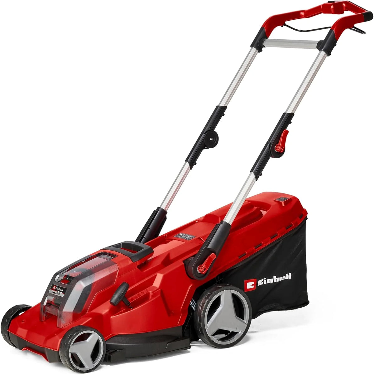 Einhell Akku-Rasenmäher RASARRO 36/42 Kit Power X-Change (36V. 42 cm Schnittbreite. bis 725 m². Brushless. 50L Fangkorb. Mulchfunktion. inkl. 2x 5.2Ah