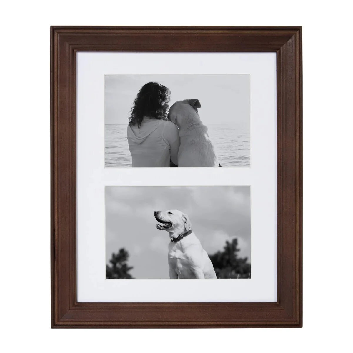 10-Piece Wood Gallery Wall Picture Frame Set. Decorative Photo Display Frames for Living Room. Bedroom and Home Decor
