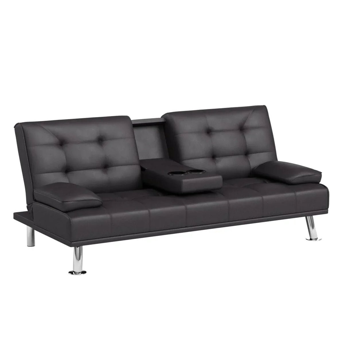 Modern Convertible Folding Futon Sofa Bed