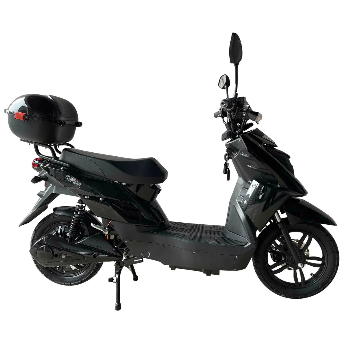 Swoop Elegante E-Scooter Elektroroller Schwarz 1000W