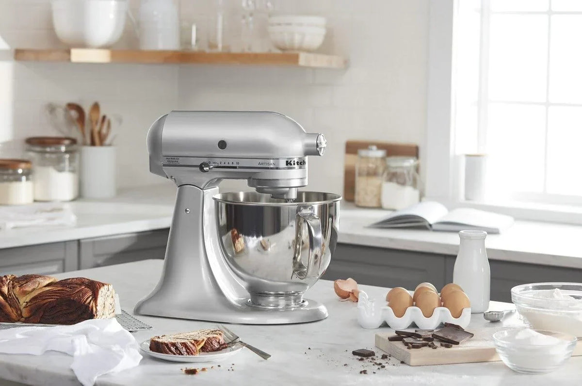 5-Quart Tilt-Head Stand Mixer. Electric Kitchen Mixer with Bowl. Multi-Speed Settings for Baking. Mixing and Food Preparation