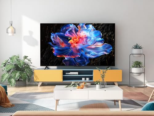 TCL 55V6C 55 Zoll Direct LED TV. 4K HDR Fernseher. Smart TV mithilfe von Google TV (Dolby Audio. Motion Clarity. Kompatibel mit Google Assistant &