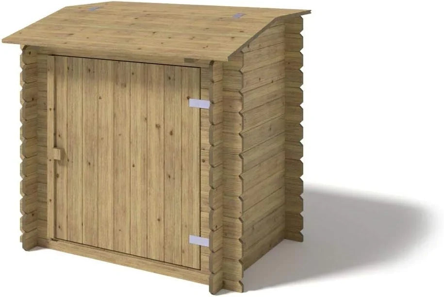 Paradies Pool Pumpenhaus Holz 1.15 m Gerätehaus Gartenhaus Geräteschuppen Geräteschrank Allzweck Universal Aufbewahrung