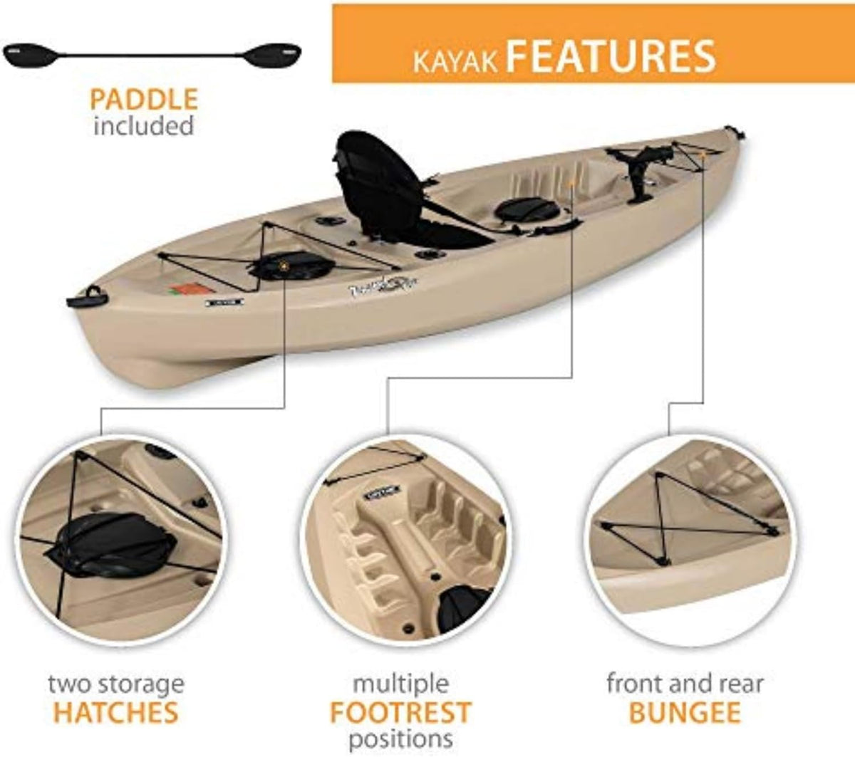 Lifetime Tamarack Angler 100 Fishing Kayak