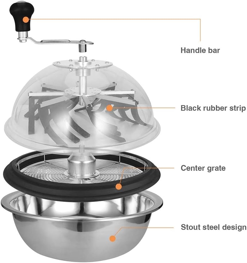 16-inch blade trimmer. using a twisted rotation cutting method. suitable for trimming plant buds and flowers. Equipped with upgraded gears. with sharp blades (2 serrated blades and 2 straight blades)