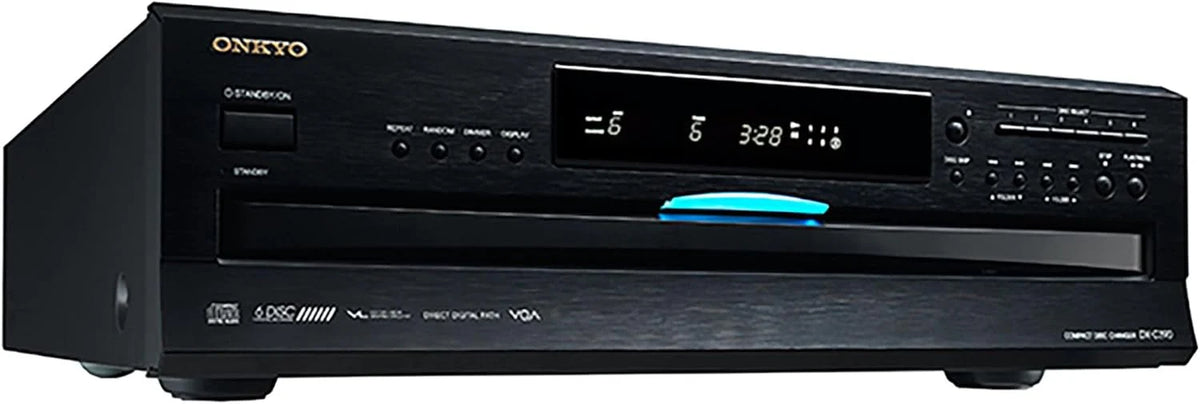 Onkyo DXC390 6 Disc CD Changer.Black