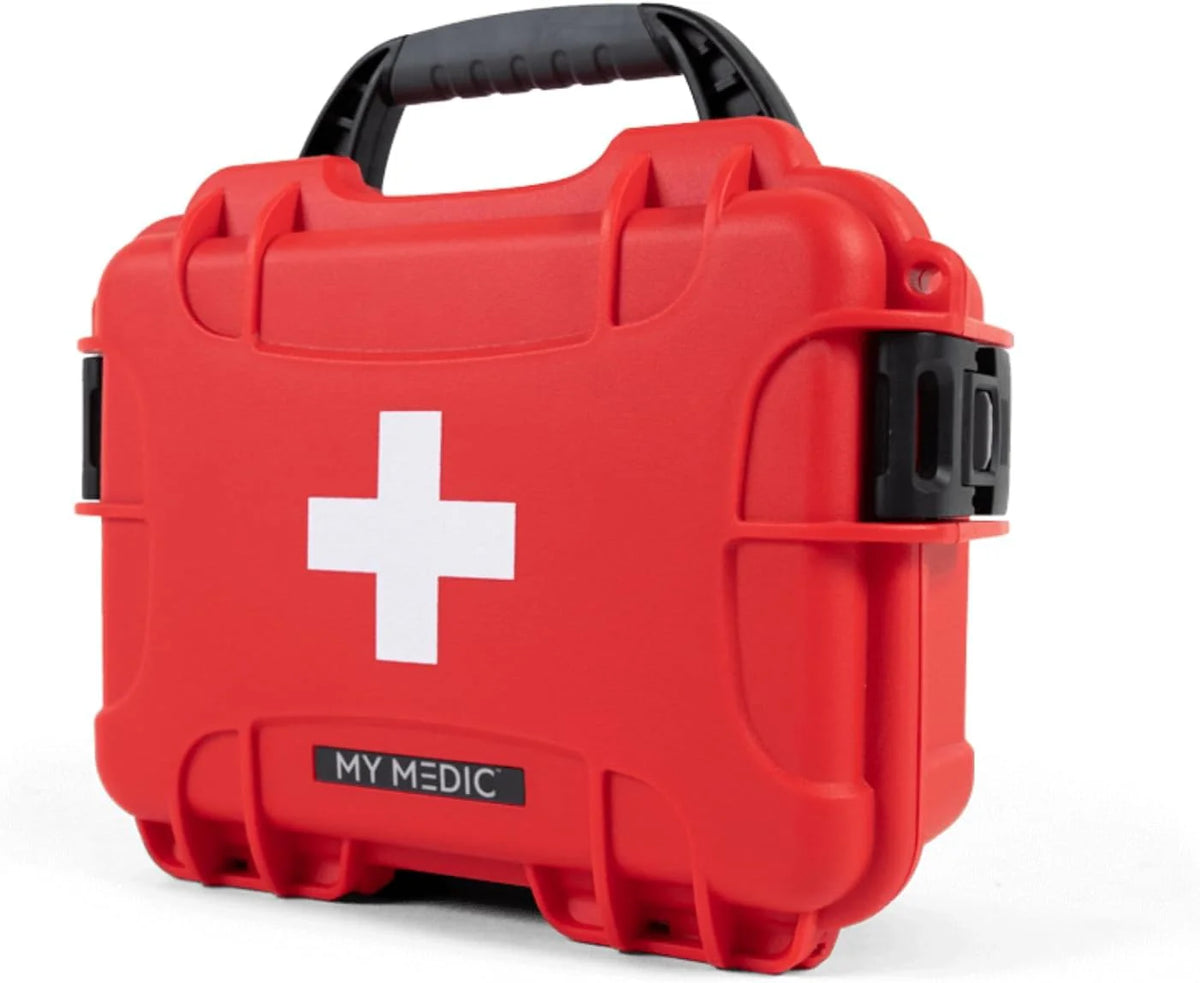 Waterproof first aid kit - Emergency medical supplies and essential survival items. suitable for emergency provisions and necessities in cars. homes. boats. camping and traveling.