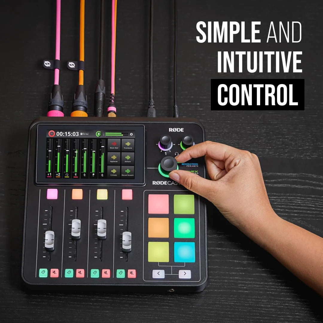 All-in-One Production Solution for Podcasting. Streaming. Music Production and Content Creation.Black