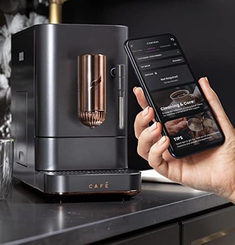 Automatic coffee grinder coffee machine. built-in milk frother. adjustable coffee bean grinder. one-button brewing function