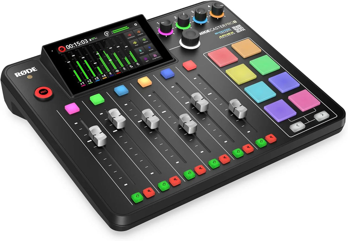 All-in-One Production Solution for Podcasting. Streaming. Music Production and Content Creation.Black