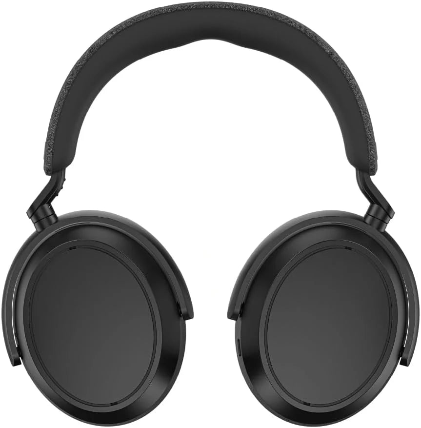 Consumer-grade audio power 4 wireless headphones - Support Bluetooth connection. equipped with adaptive noise cancellation function. clear calls. up to 60 hours of battery life. and customizable sound effects. White model.