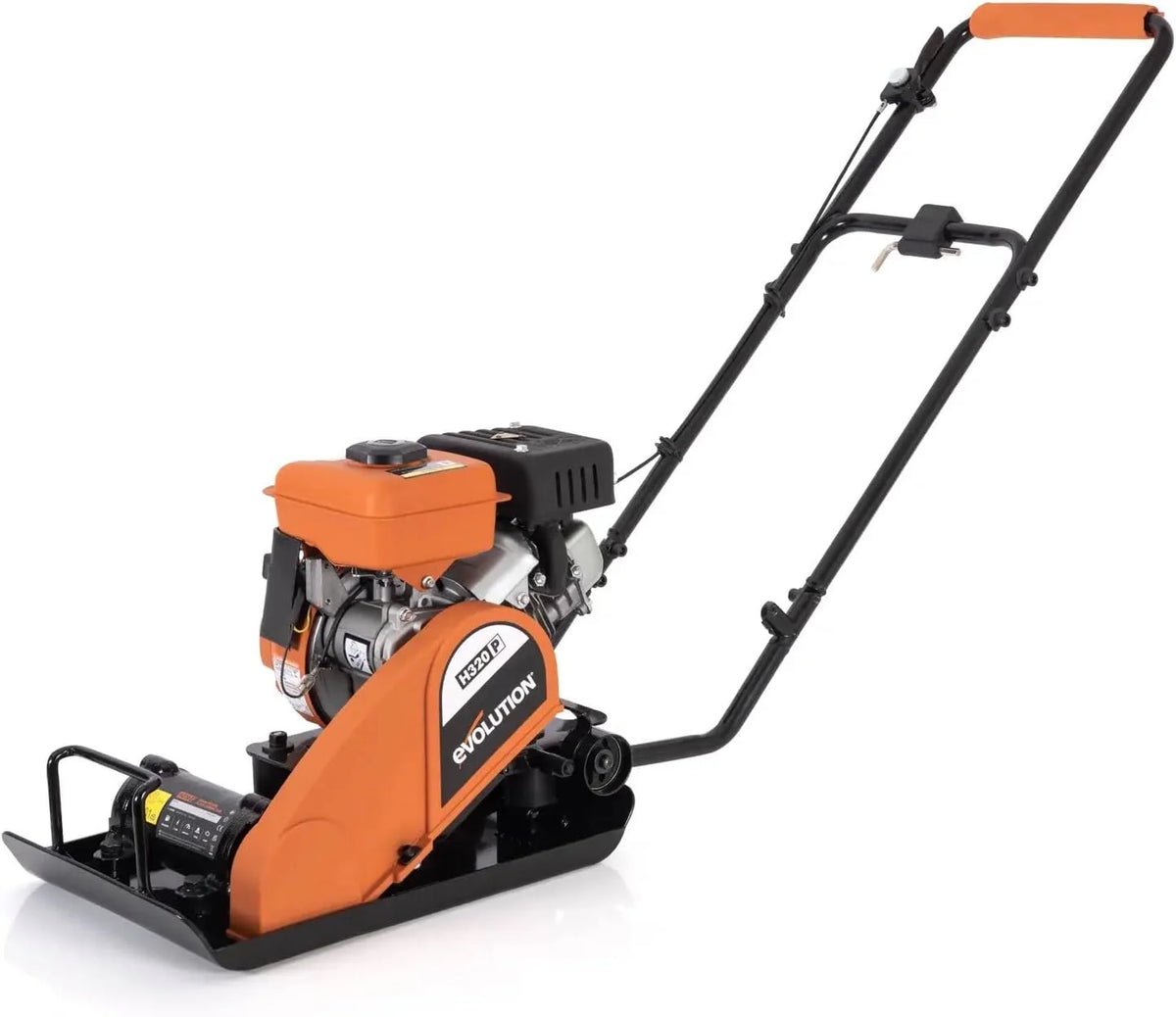 Electric Compactor Plate - Ideal For Levelling Pavement. Artificial Turf Ground Preparation. Patio. Blockwork. Sand. Soil & More