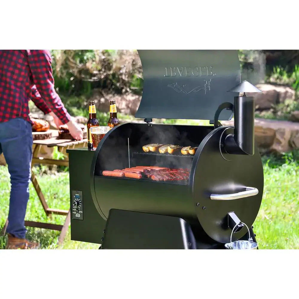 22-Inch Pellet Grill. Bronze