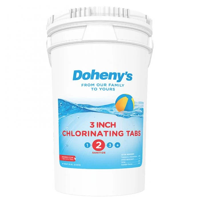 3-Inch Chlorine Tablets. 50 lb.