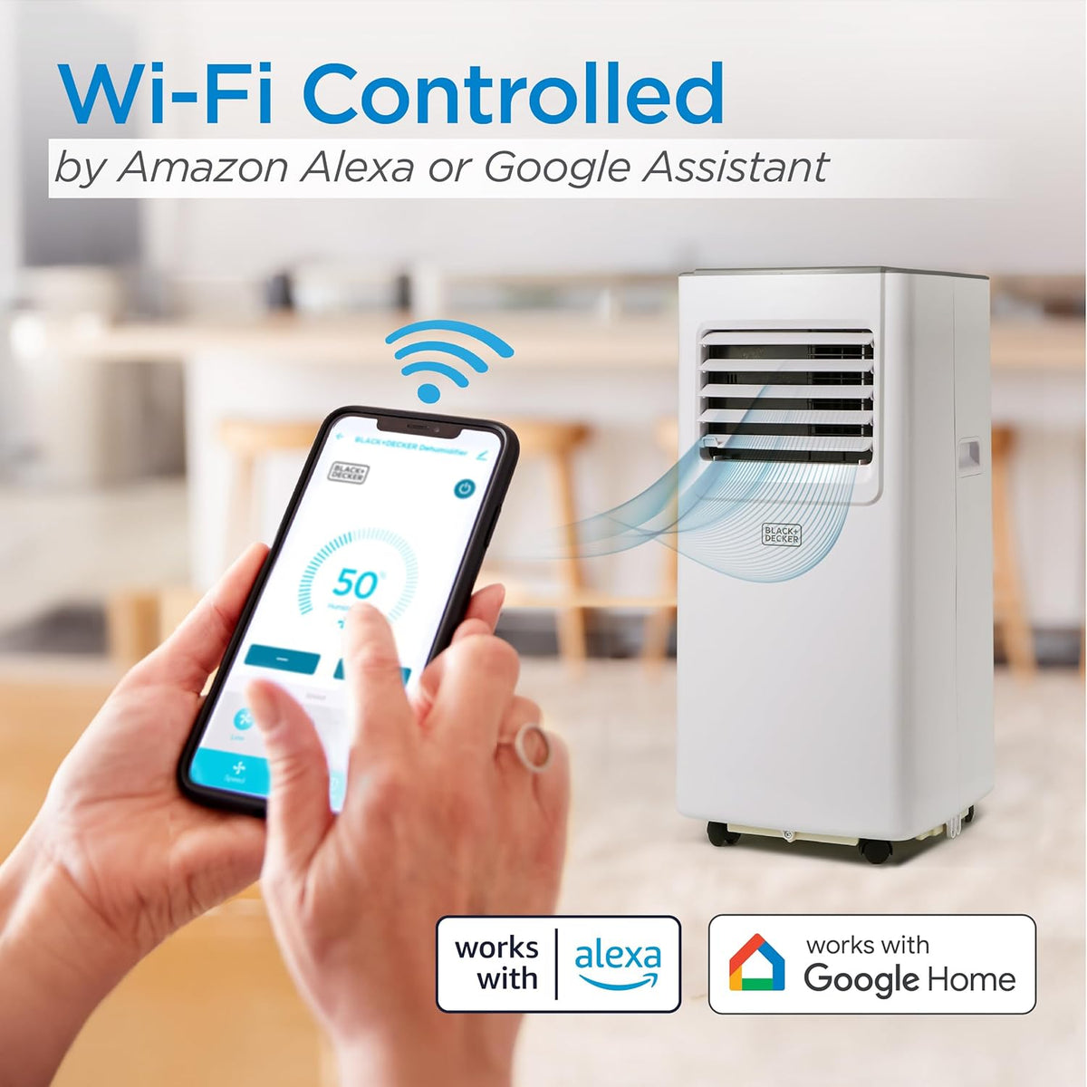 Intelligent portable air conditioner. featuring both cooling and heating functions. with a cooling power of 14000 watts (10200 watts SACC). a heating power of 12000 watts. suitable for rooms with an area not exceeding 700 square feet. with a built-in