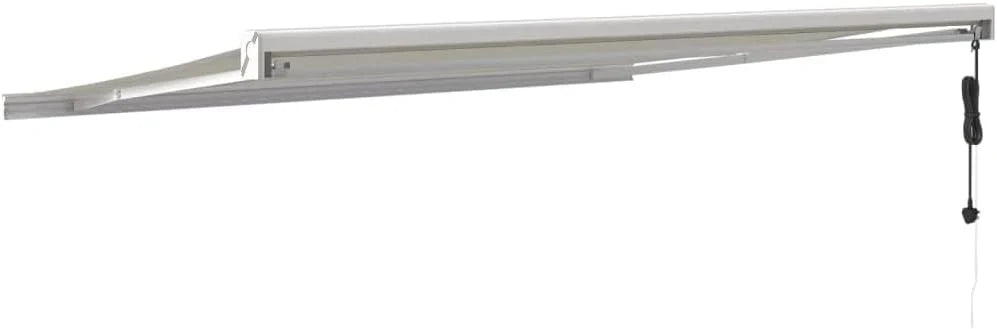 Toldo Articulado Eléctrico con Mando a Distancia. Toldo Retráctil 4x3 m. Toldo Exterior Enrollable. Toldo con Abrazadera. Toldo Motorizado Incluye