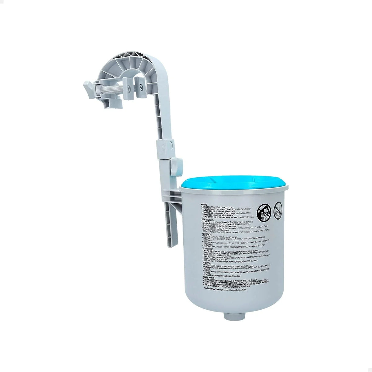 Intex Depuradora Arena Krystal Clear 3.500 l/h Skimmer Deluxe Filtro 3.028 l/h Easy Set-Metal Frame. 49x43x34 cm. Color Blanco