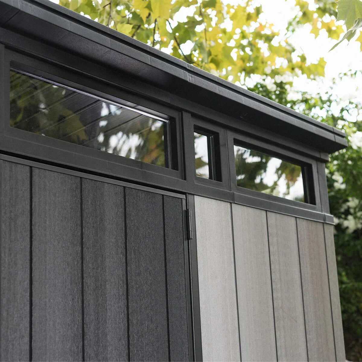 2026 Keter Artisan Cobertizo de Jardín 11 x 7 pies (3.4 x 2.1 m) – Solución Elegante y Robusta para Almacenamiento Exterior