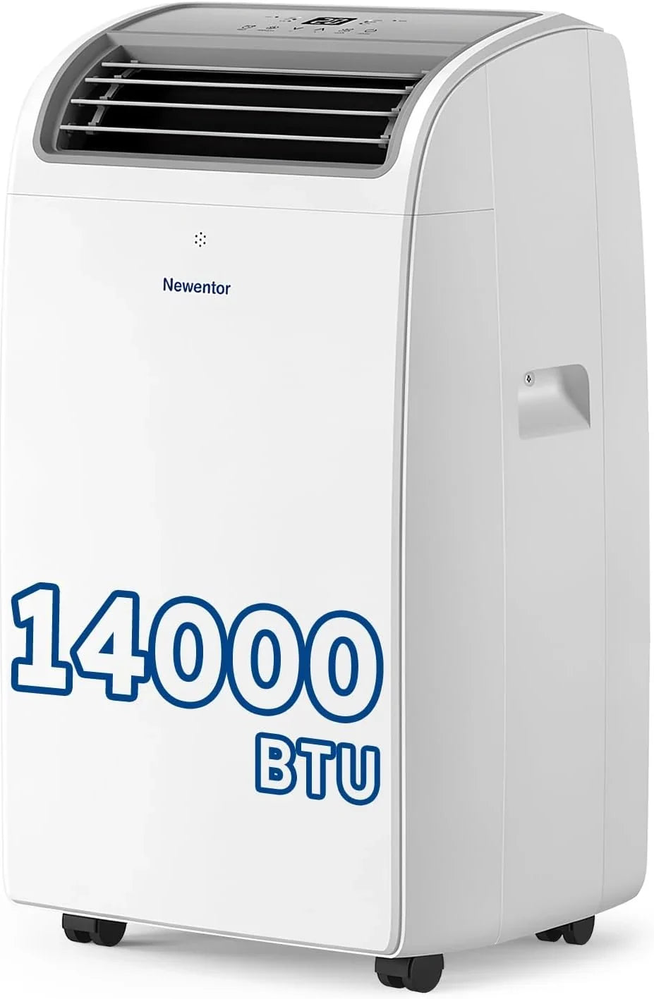 Newentor mobile Klimaanlage 14000 BTU. Klimaanlage mobil mit Abluftschlauch für Räume bis 50m2. kühlen/entfeuchten/ventilieren mit Fernbedienung