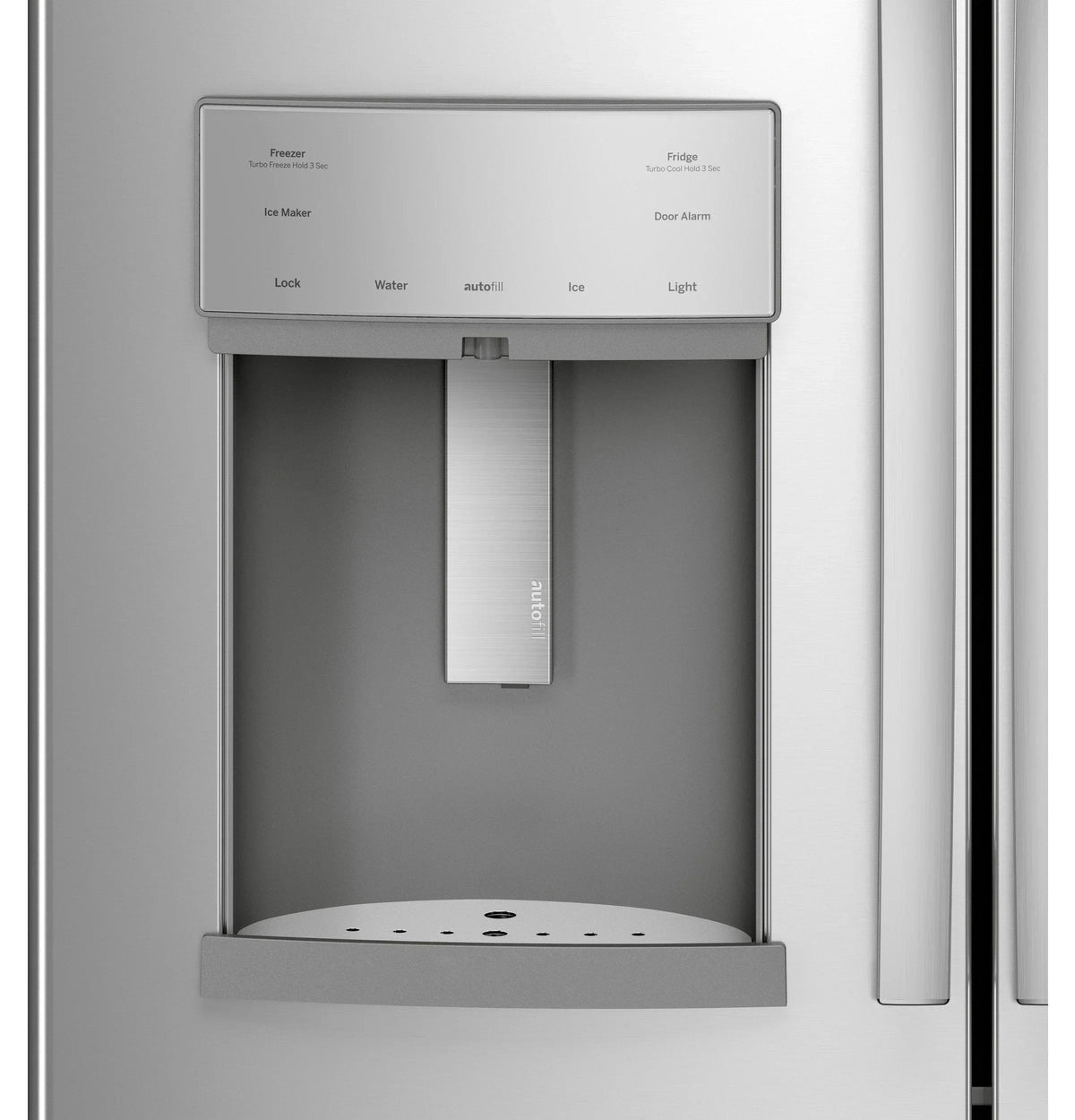 2025 Refrigerador French Door GE Profile Series ENERGY STAR de 27.7 pies cúbicos. resistente a huellas dactilares. con llenado automático manos libres
