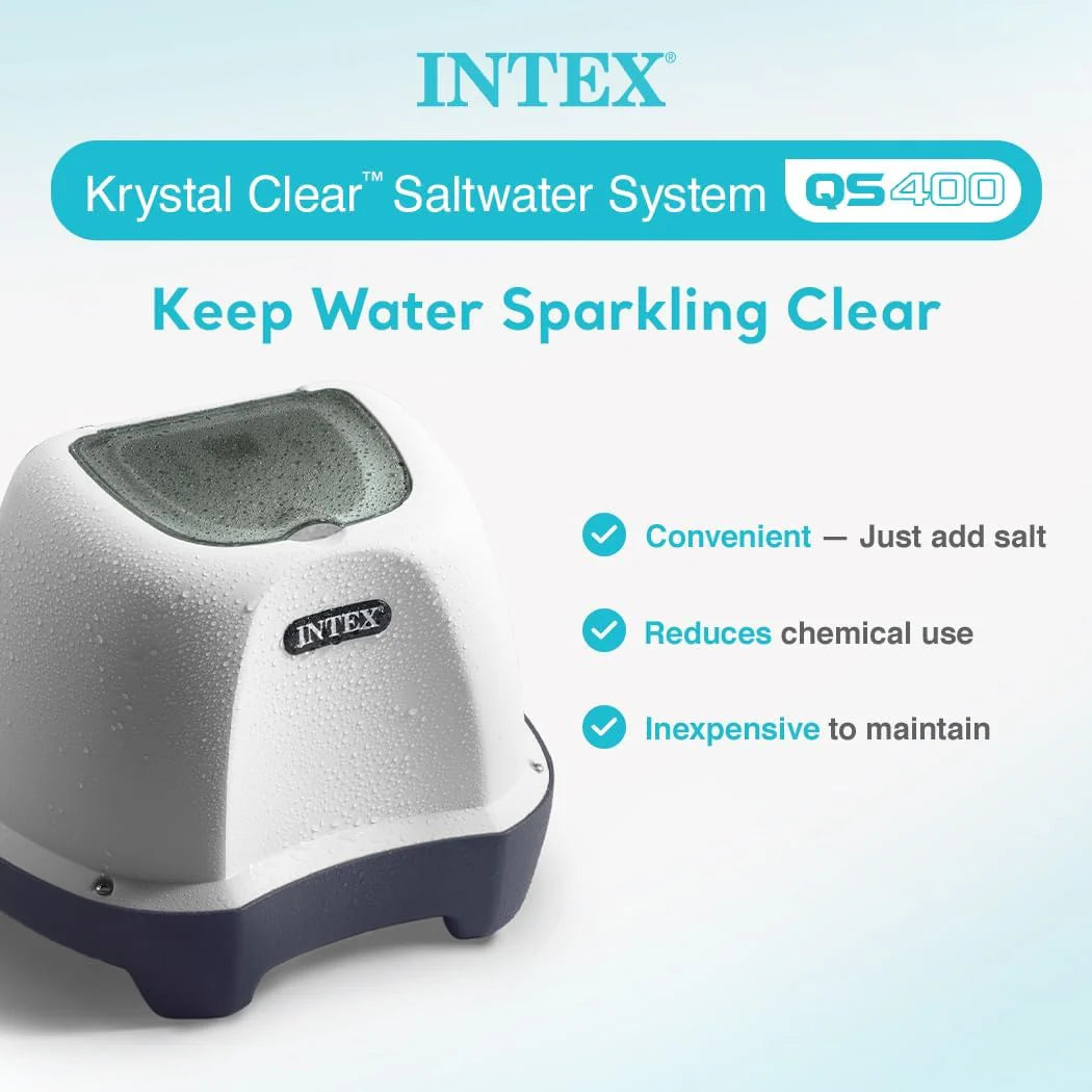 Krystal Clear Saltwater System for Above-Ground Pools up to 15.000 Gallons