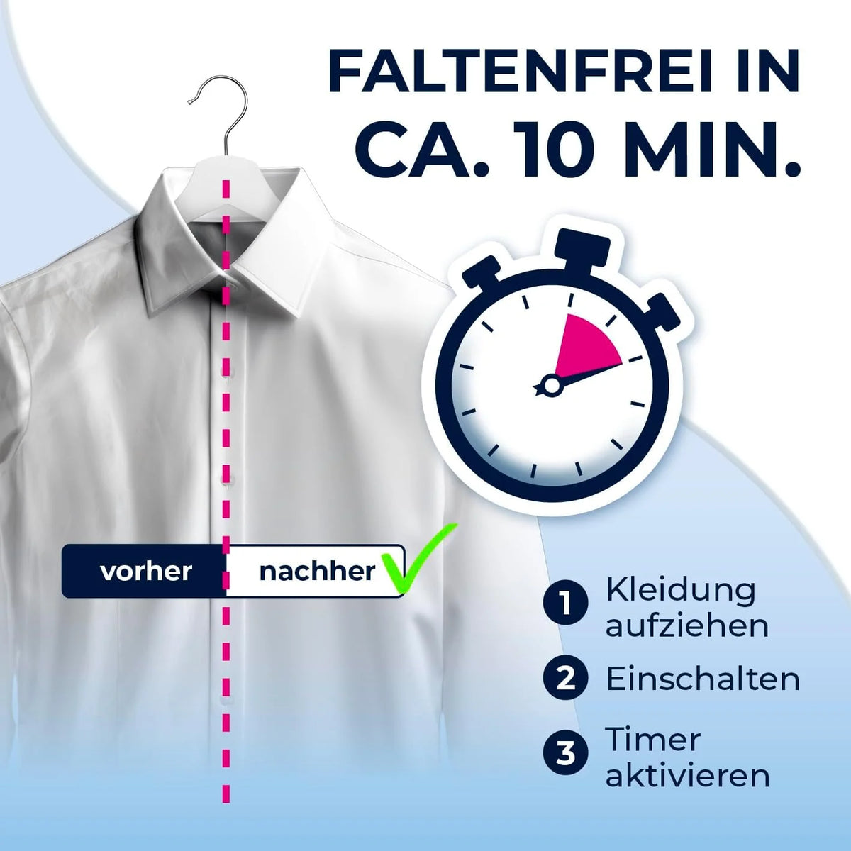 CLEANmaxx automatischer Hemdenbügler inklusive Hosenaufsatz | Bügler für Hemden. Blusen & Hosen. schonender als Wäschetrockner und Bügeleisen |