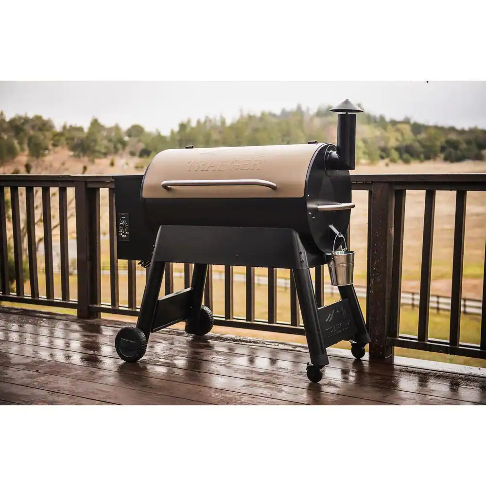 34-Inch Pellet Grill. Bronze