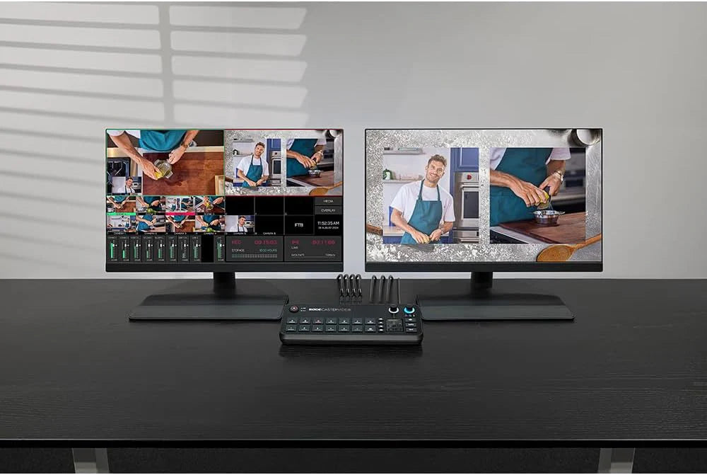 All-in-One Production Solution for Podcasting. Streaming. Music Production and Content Creation.Black