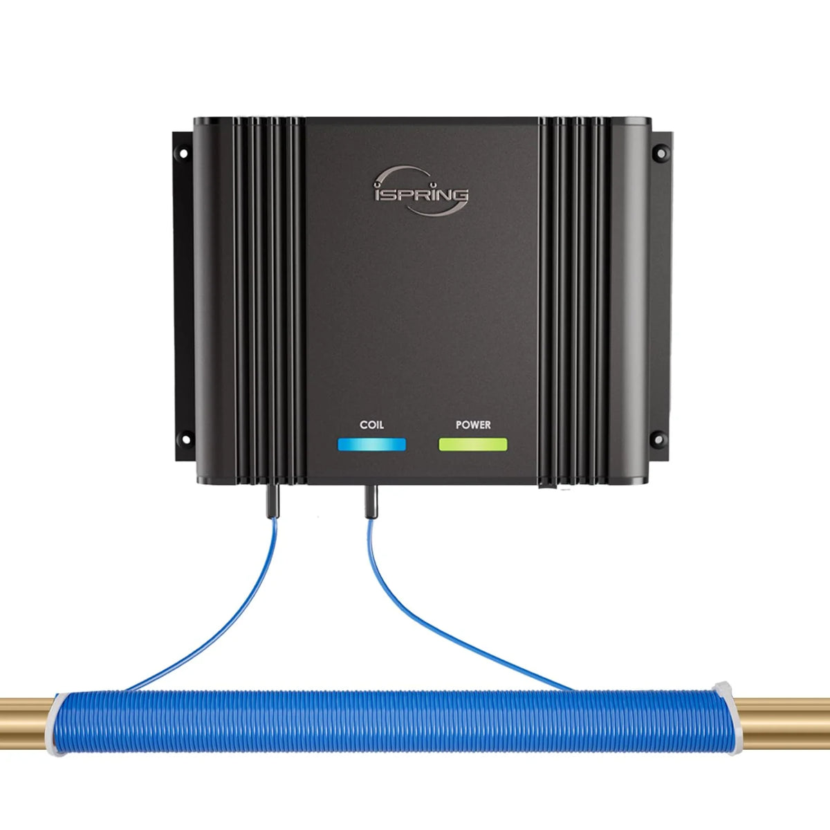 The entire house super water softener is a tenfold more powerful electronic salt-free hard water regulator. It features an alloy structure. which helps reduce the formation of scale and prevent the accumulation of deposits.