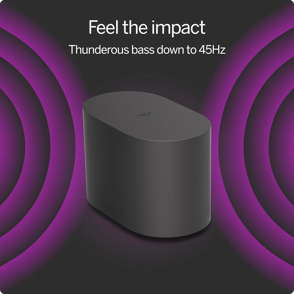 5.1.2 Soundbar with Wireless Subwoofer and Dolby Atmos