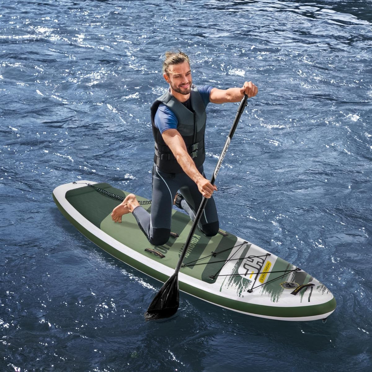 Hydro-Force SUP. aufblasbares Stand Up Paddle Board. komplettes Set. mehrere Stile. Größen. 2.4 m. 3.4 m. 3.8 m. 3.8 m. 3.8 m. 3.8 m