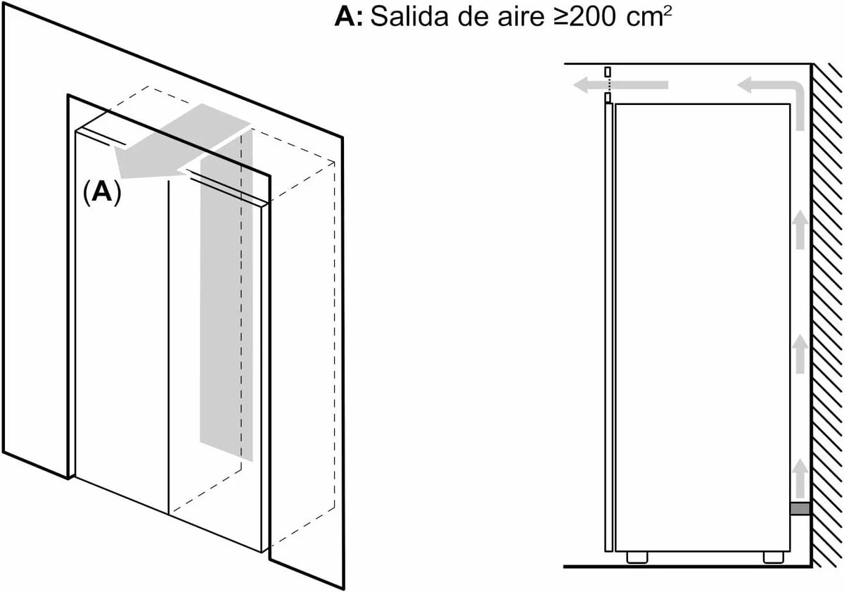 Bosch - Congelador Vertical NoFrost. Serie 4. alto 186 x ancho 60 cm. 242 L. Cajones BigBox para alimentos grandes. Sistema Multiairflow. Acero.