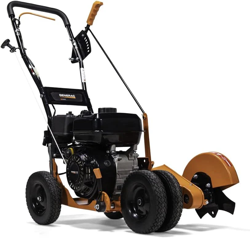 High-Powered 163cc Engine. Start With Ease - Precision Bevel Cutting. Easy Curb Hopping. 6-Depth Adjustments. 4-Wheel Control for Edging with Ease-Generac