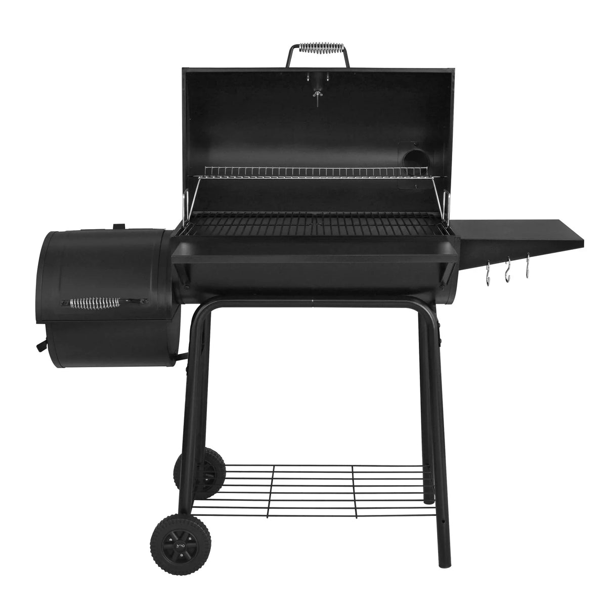 Gourmet 30 BBQ Charcoal Grill and Offset Smoker