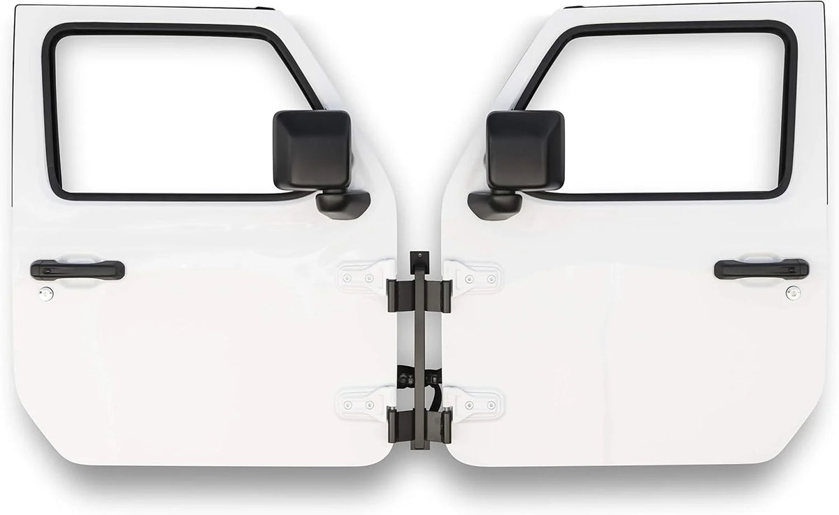 Luxury wall-mounted car door storage bracket - Suitable for the front and rear doors of Jeep Wrangler models YJ. TJ. JK and JL