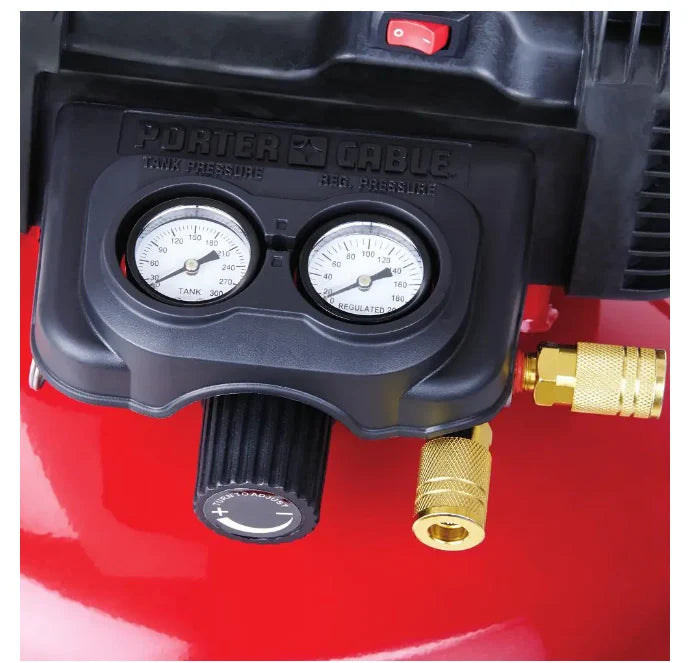 150 PSI. 6 Gallon Oil-Free Pancake Air Compressor