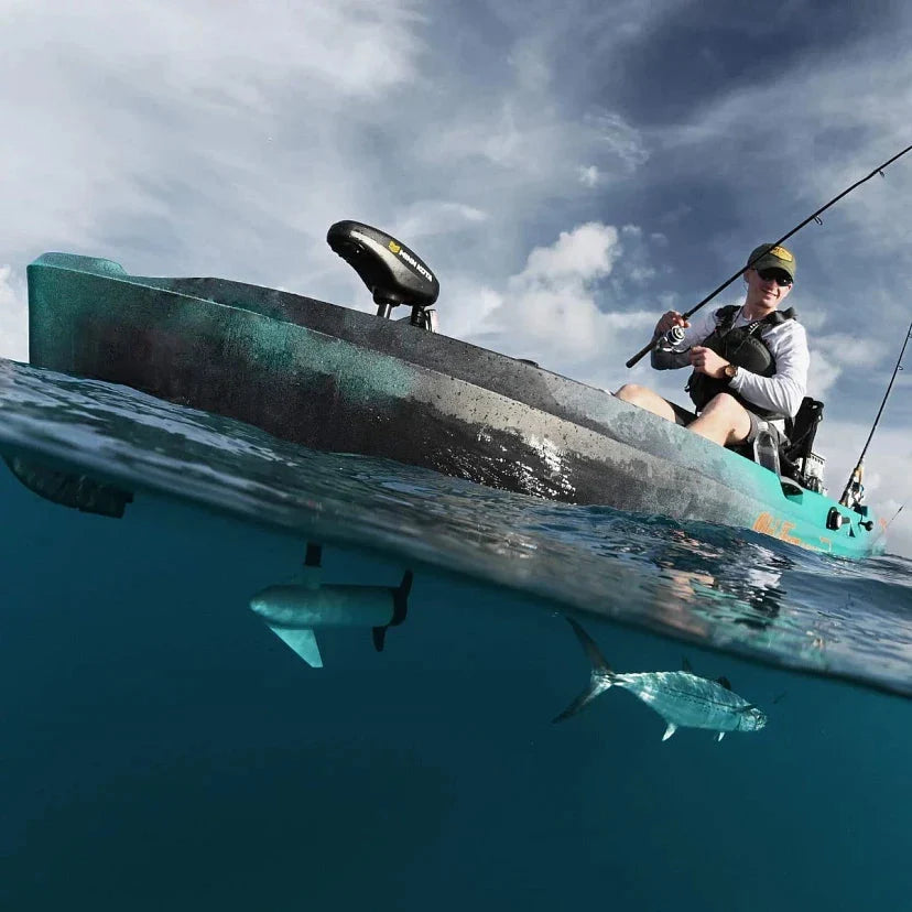 12-Ft. Motorized Fishing Kayak with Trolling Motor