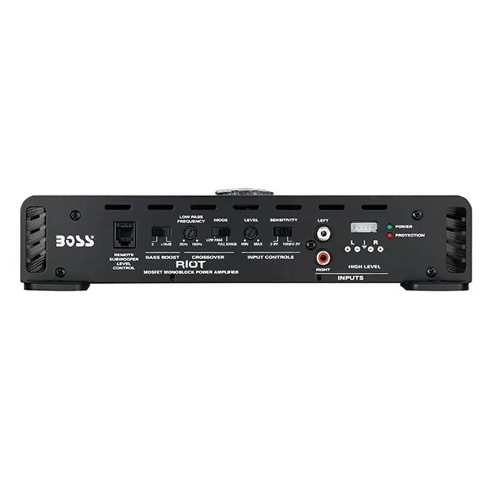 1200W Dual Car Subwoofers with 1100W Amplifier and Capacitor