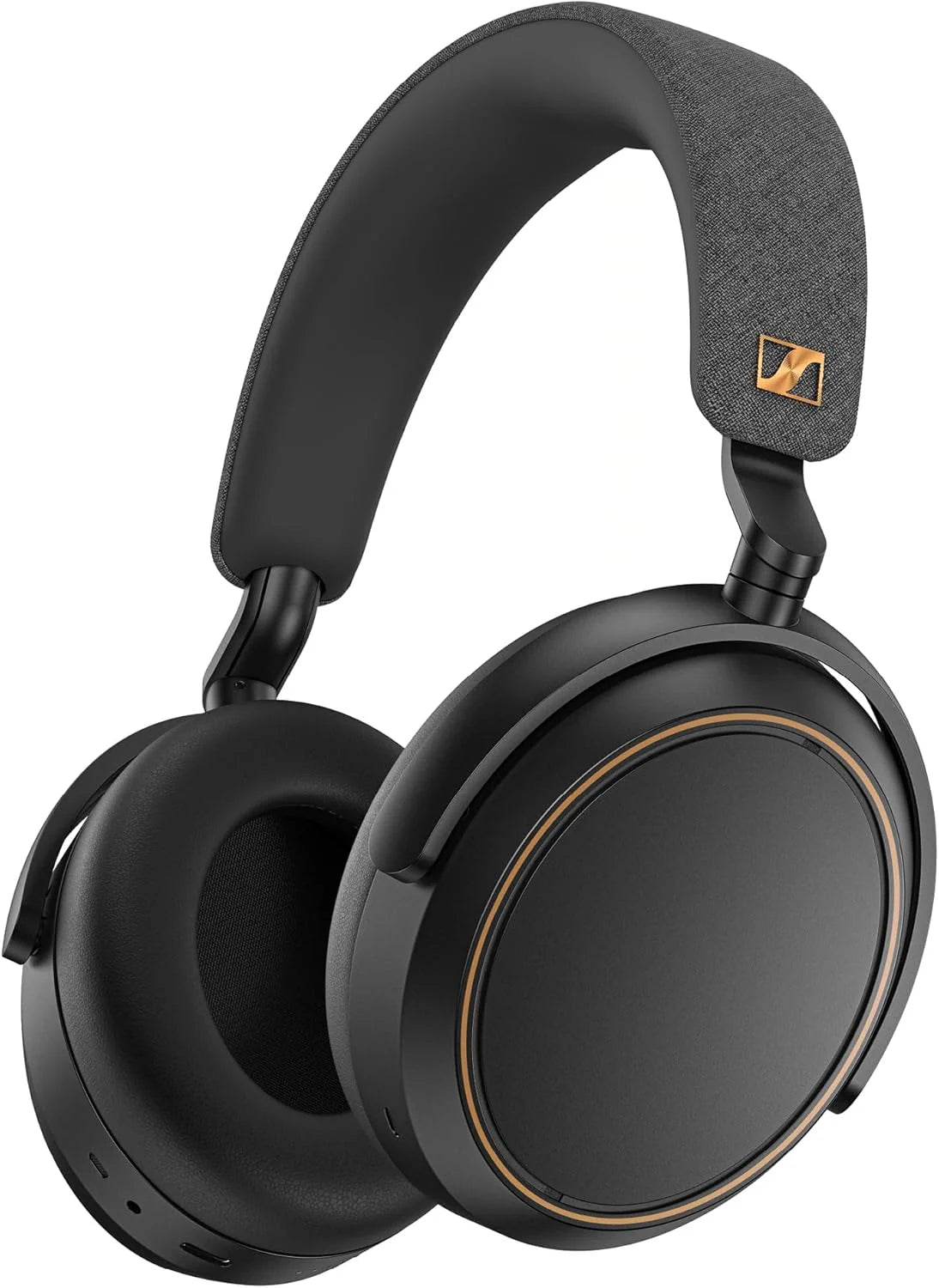 Consumer-grade audio power 4 wireless headphones - Support Bluetooth connection. equipped with adaptive noise cancellation function. clear calls. up to 60 hours of battery life. and customizable sound effects. White model.