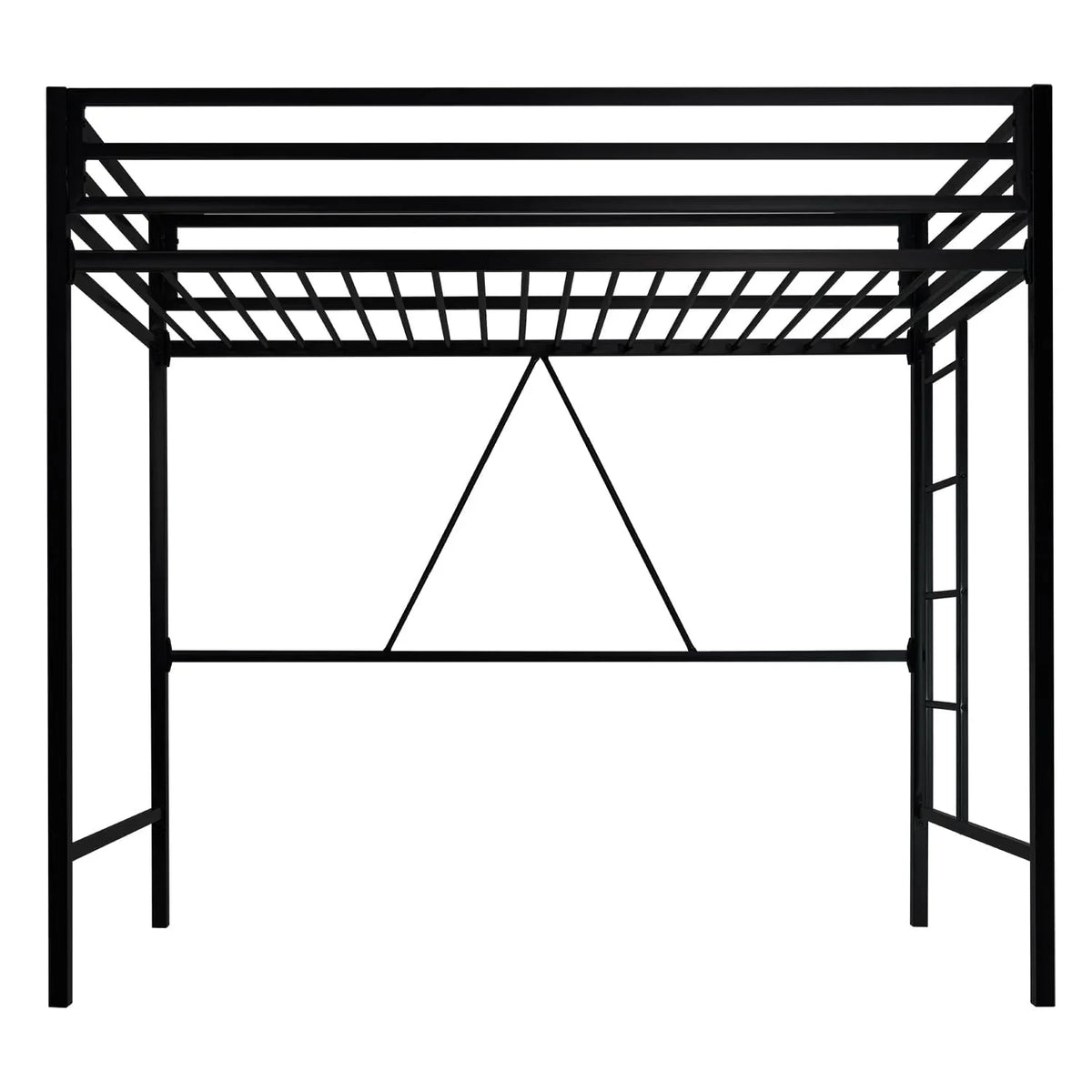 Junior Loft Bed Twin Size. Heavy Duty Twin Bed Frame