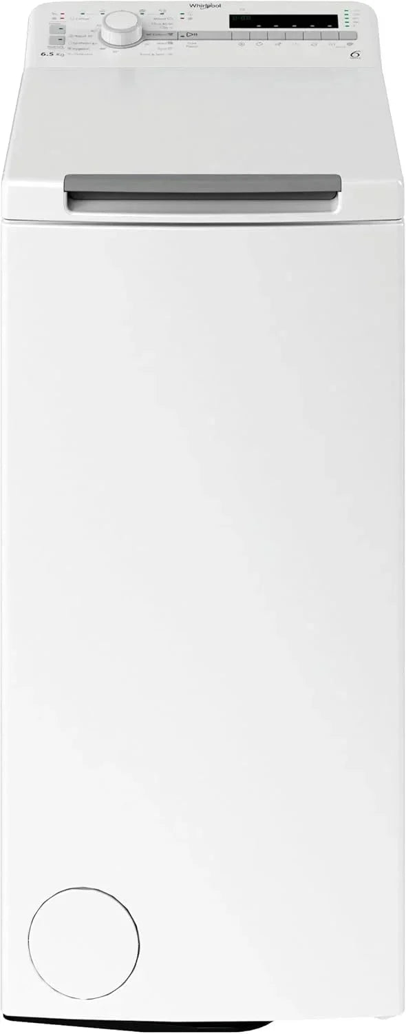 Whirlpool - Lavadora carga superior 6.5 kg TDLR 65230SS EU/N blanco. 1200 rpm. tecnología 6th sense y freshcare. motor universal. eficiencia NEL D