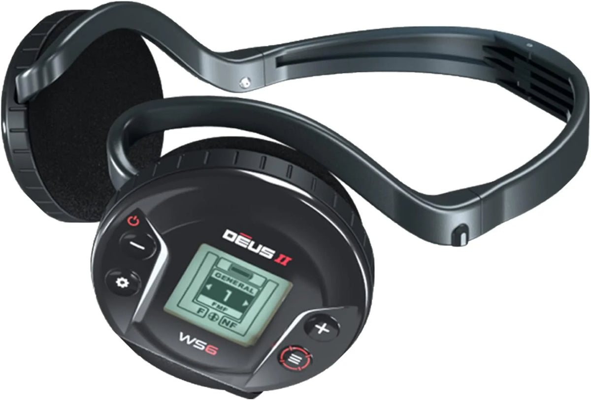 Fast Multi Frequency Metal Detector with 11'' FMF Search Coil and MI-6 Pinpointer. Black