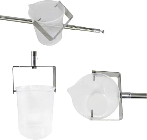 Water Quality Sampler Device Environmental Water Sampler Water Sampling Pole.Telescopic Rod Water Quality Sampler 1000ml Water Sampling Bucket Vertical Swing Sampler Retractable Water Sampli
