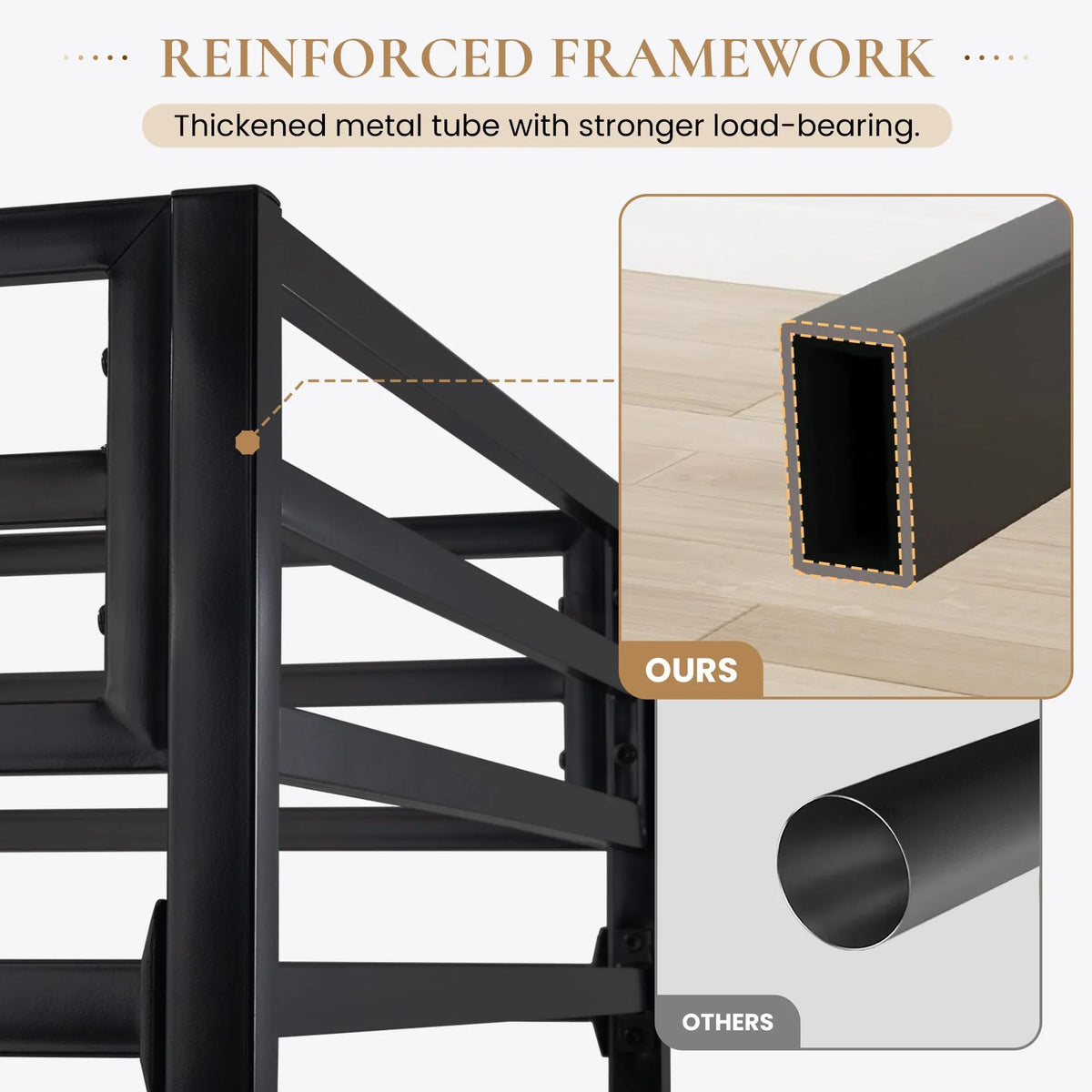 Junior Loft Bed Twin Size. Heavy Duty Twin Bed Frame