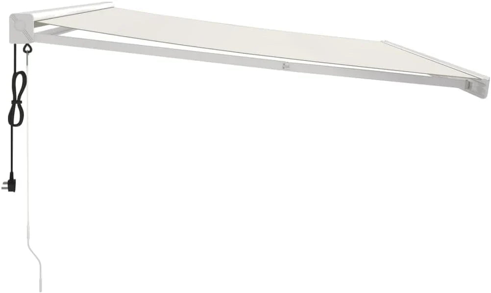 Toldo Articulado Eléctrico con Mando a Distancia. Toldo Retráctil 4x3 m. Toldo Exterior Enrollable. Toldo con Abrazadera. Toldo Motorizado Incluye