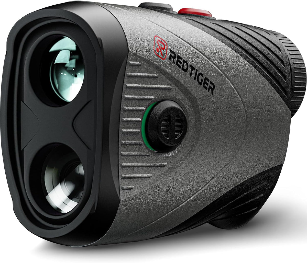 1200-yard golf ball distance measuring instrument. with slope function. 7x magnification. IP54 waterproof rating. quick flagpole locking shockproof design. rechargeable laser measuring instrument. golf equipment with magnetic strip