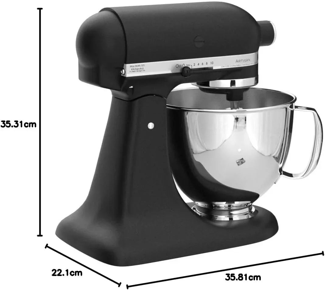 5-Quart Tilt-Head Stand Mixer. Electric Kitchen Mixer with Bowl. Multi-Speed Settings for Baking. Mixing and Food Preparation